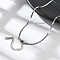 Non-Tarnish 304 Stainless Steel Herringbone Chain Necklace for Women, Stainless Steel Color, 16.42 inch(41.7cm)