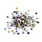 Glass Rhinestone Flat Back Cabochons, Back Plated, Faceted, Half Round, Mixed Color, SS6, 1.9~2x1mm, about 1440pcs/bag