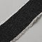 Polyester Lace Trim Ribbon, Clothes Sewing, Black, 1-5/8 inch(40mm), about 5.47 Yards(5m)/Roll