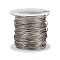 304 Stainless Steel Wire, Round, Stainless Steel Color, 0.7mm, 21 Gauge
