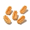 Opaque Resin Imitation Food Decoden Cabochons, Bread, Sandy Brown, 29.5x16x15.5mm