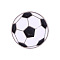 Sports Themed Enamel Pin, Alloy Brooch for Backpack Clothes, Football, 23mm