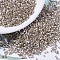 MIYUKI Delica Beads, Cylinder, Japanese Seed Beads, 11/0, (DB0680) Dyed Smokey Quartz Silk Satin, 1.3x1.6mm, Hole: 0.8mm, about 20000pcs/bag, 100g/bag
