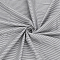 Striped Cotton Fabrics, Clothing Accessories, Gainsboro, 1000x1600x0.1mm