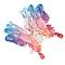 Plastic Claw Hair Clips, Hair Accessories for Women & Girls, Butterfly, Cornflower Blue, 76x72x42mm