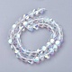 Chapelets de perles en pierre de lune synthétique G-E468-G01-10mm-2