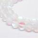 Synthetic Moonstone Beads Strands G-E353-01-8mm-2