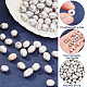 NBEADS 100 Pcs 7~8 mm Natural Cultured Freshwater Pearl Beads PEAR-NB0001-50-4