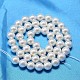 AB Color Plated Shell Pearl Round Bead Strands BSHE-L011-6mm-C001-3