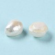 Perlas naturales abalorios de agua dulce cultivadas PEAR-E020-05-3