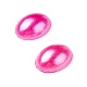 Cabujones de perlas de imitación de plástico ABS X-SACR-R755-8x6mm-ZM-4