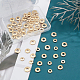 ARRICRAFT 60Pcs 3 Style 304 Stainless Steel Spacer Beads STAS-AR0001-29-5
