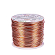 BENECREAT 17 Gauge(1.2mm) Aluminum Wire 380FT(116m) Anodized Jewelry Craft Making Beading Floral Colored Aluminum Craft Wire - Copper AW-BC0001-1.2mm-04-1