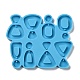 Stampi in silicone per ciondoli fai-da-te a forma trapezoidale DIY-M048-04-2