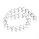 Faceted Round Glass Bead Strands GLAA-M031-01-8mm-2