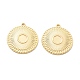 Латуни кабошон сеттинги подвески KK-B134-24G-1