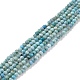 Fili di perle di opale blu naturale G-K315-B05-A-1