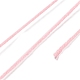 ミルクコットン編みアクリル繊維糸  4本撚りのかぎ針編み糸  パンチ針糸  ピンク  2mm YCOR-NH0001-01H-2