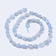 Chapelets de perles en aigue-marine naturelle G-F568-287-2