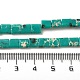 Brins de perles de jaspe impérial synthétiques G-F762-A03-01-5