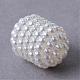 Perles en acrylique de perle d'imitation MACR-S810-04-2