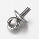 201 ciondolo a forma di spilla con perle a forma di tazza in acciaio inossidabile STAS-I097-043P-1