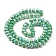 Brins de perles de verre à plaque de couleur ab EGLA-P051-02A-B06-2