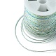 Hilo de coser de poliéster color arcoíris de 17 m OCOR-E026-08C-2