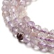 Natürlichen Amethyst Perlen Stränge&nbsp;G-G161-A07-03-4