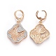 Brass Micro Pave Cubic Zirconia Jewelry Sets SJEW-F189-01KCG-4