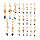 20 шт. подвесные украшения на тему сглаза HJEW-PH0001-77-7
