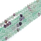 Natural Fluorite Beads Strands G-E560-E08-4mm-1