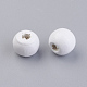 Des perles en bois naturel WOOD-Q030-56G-1