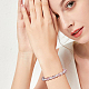Benecreat 600 pièces 24 couleurs perles de verre craquelées transparentes GLAA-BC0001-26-6