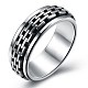 Nueva moda tailandesa anillos de plata 925 esterlina RJEW-BB33701-11-1
