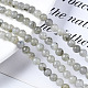 Chapelets de perles rondes en labradorite naturelle G-S158-4mm-4