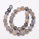 Chapelets de perles en agate veine de dragon naturelle G-K166-07F-12mm-15-2