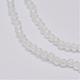 Chapelets de perles en cristal de quartz naturel G-E347-12-3