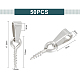 Unicraftale 50 pz 304 ganci per picchetti a vite in acciaio inossidabile STAS-UN0052-87B-3