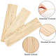 BENECREAT 24Pcs Blank Bamboo Bookmark Unfinished Bamboo Hanging Tags 2mm Thick Rectangle Wood Tags with Holes for Engraving Painting DIY FIND-BC0003-45A-4