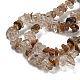 Chapelets de perles en quartz de rutile naturel G-M205-92-3