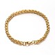 304 inoxydable blé en acier bracelets chaînes BJEW-O091-04-2