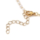 Brass Beaded Necklaces NJEW-JN02984-01-2