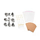 430 Stainless Steel Clay Earring Cutters Set DIY-G082-01-1