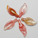 Cherry Quartz Glass Pendants G-R154-1