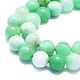 Brins naturels de perles de chrysoprase G-K245-A12-07-3