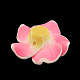 Plumeria hecha a mano de arcilla polimérica flor 3D abalorios CLAY-Q192-15mm-11-2
