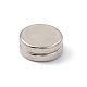 Плоские круглые магниты на холодильник AJEW-F060-01F-5