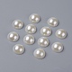Scrapbooking diy perla imitata cabochon cupola acrilica X-OACR-H001-9-1