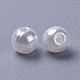 Imitation Pearl Acrylic Beads PL609-22-2